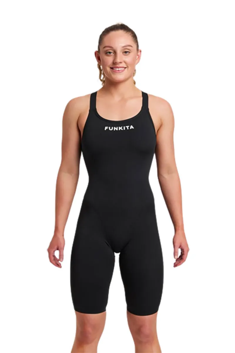 Funkita Ladies Fast Legs One Piece Still Black-1